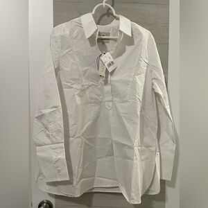 Martha Stewart Classic White Dress Shirt